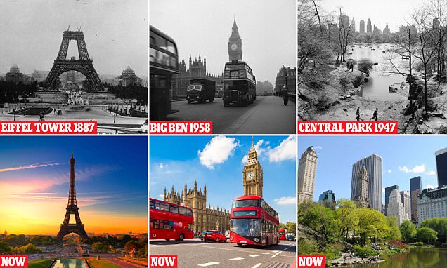 Foto Jadul dan Terkini dari Destinasi Wisata Paling Terkenal di Dunia